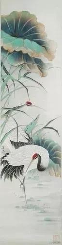 花鸟画作品欣赏，立体横幅小写意花鸟画100幅（精品花鸟画30幅，欣赏）