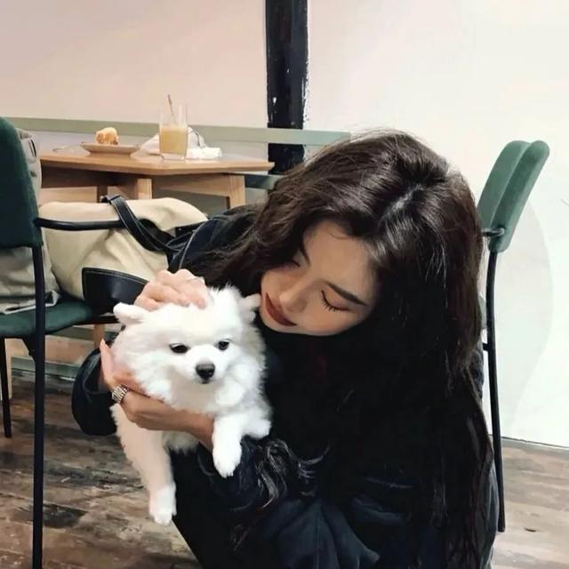 猫系女孩，微信头像，猫系女孩（女生头像：抱猫头像）