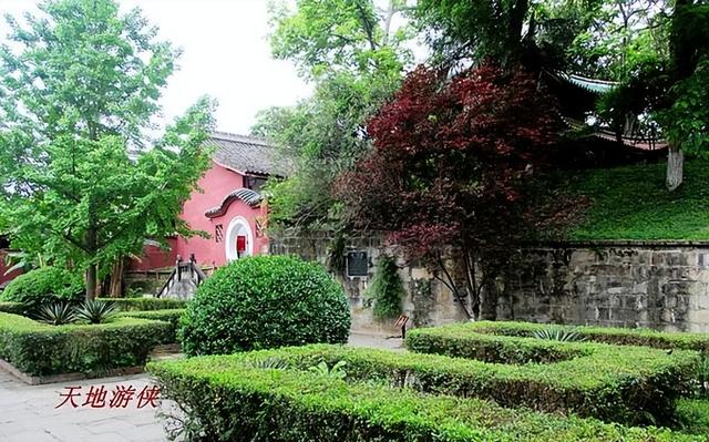 阆中古城景点地图高清版大图，初识中国风水宝地阆中古城