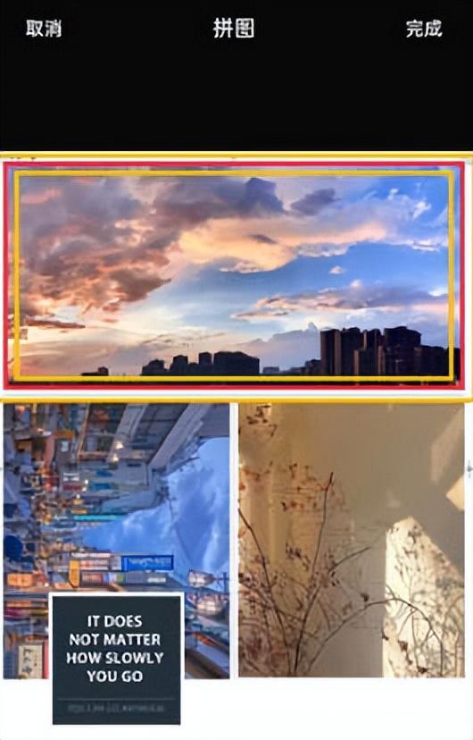 合成照片怎么制作(微信三张图片拼成一排)