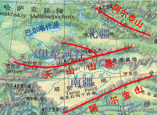 新疆地理位置，新疆地理位置特征（为什么从伊犁迁至乌鲁木齐）