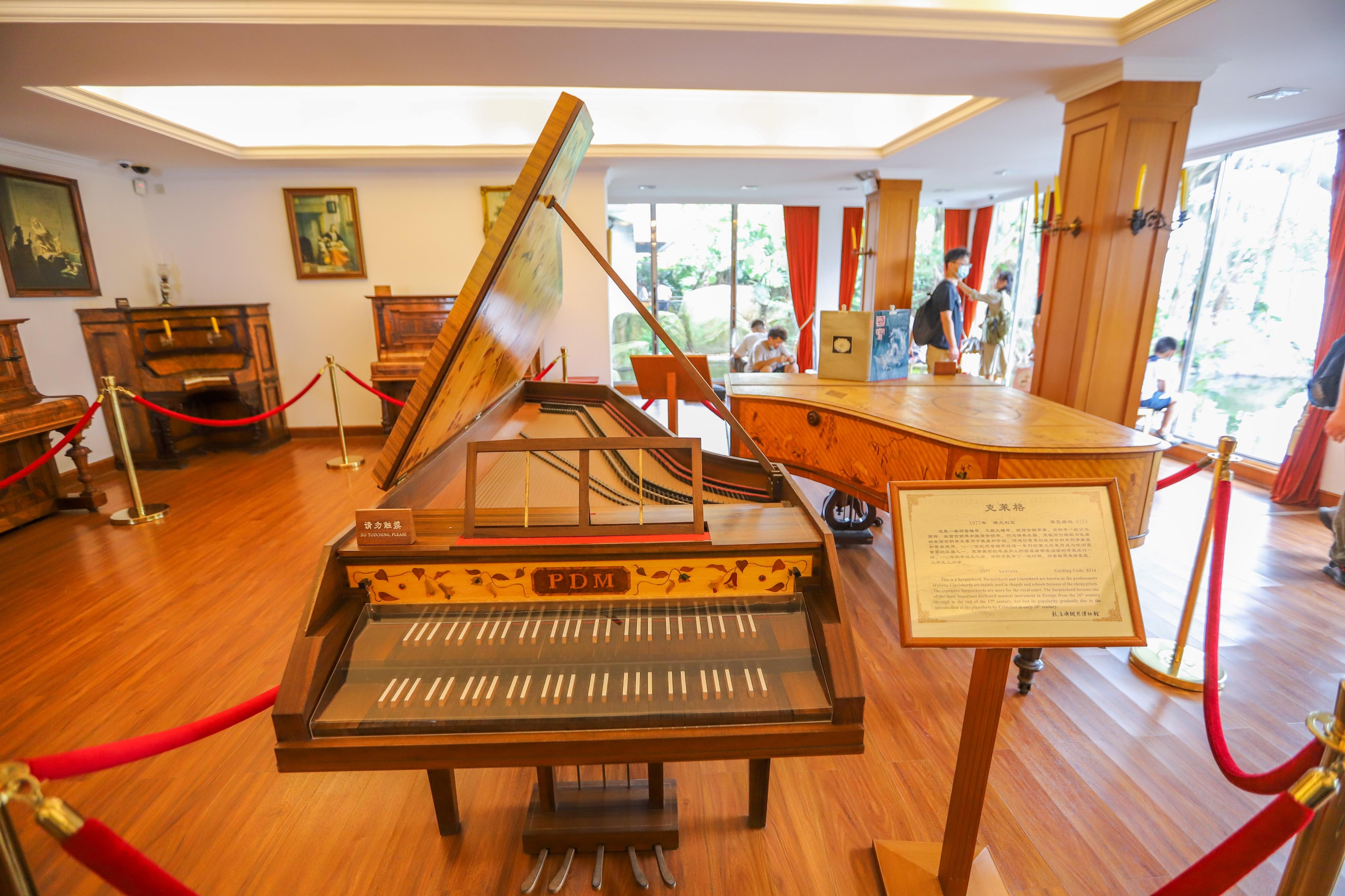 全国唯一的钢琴博物馆