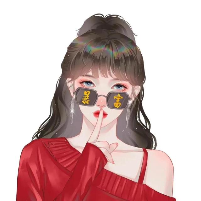 超适合跨年用的红色系头像微信，超适合跨年用的红色系头像（跨年红色系女生头像，白泽）