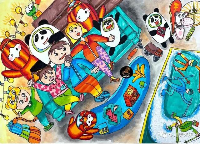 好看图.，好看图片头像女生（创作必备素材——61张主题儿童画）