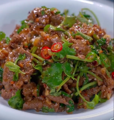 牛肉饺子馅配什么蔬菜好吃，牛肉饺子馅配什么蔬菜（香菜牛肉——一道简单易学的凉拌菜）