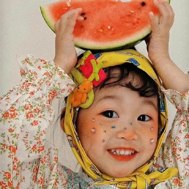 西瓜小头像微信，西瓜小头像（头像，夏天和西瓜更配哟）