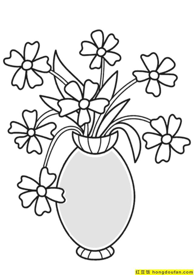 漂亮的花瓶怎么画，漂亮的花瓶怎么画 儿童画（10张漂亮的花瓶要如何画）