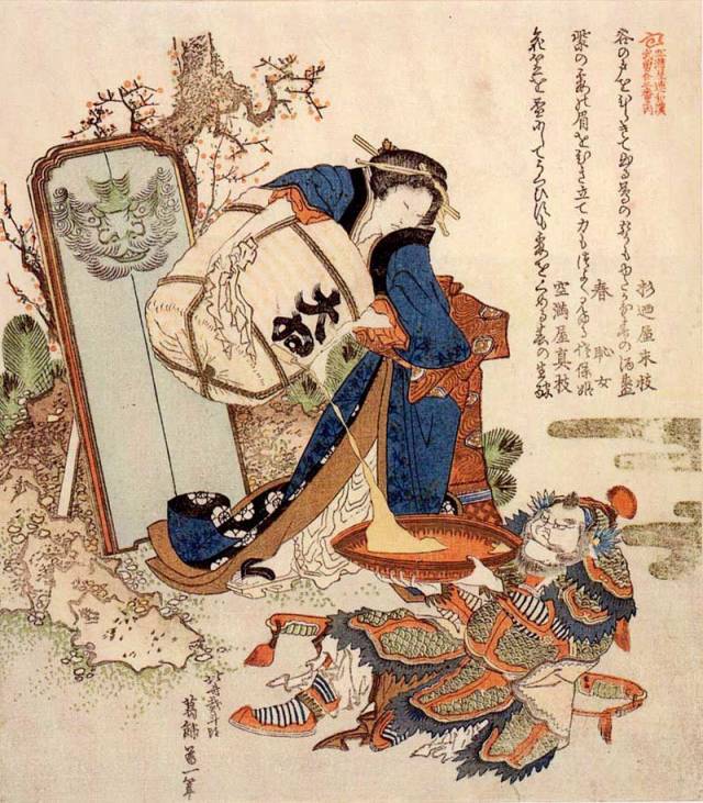 日本浮世绘的画风，来自日本的“春宫图”——浮世绘