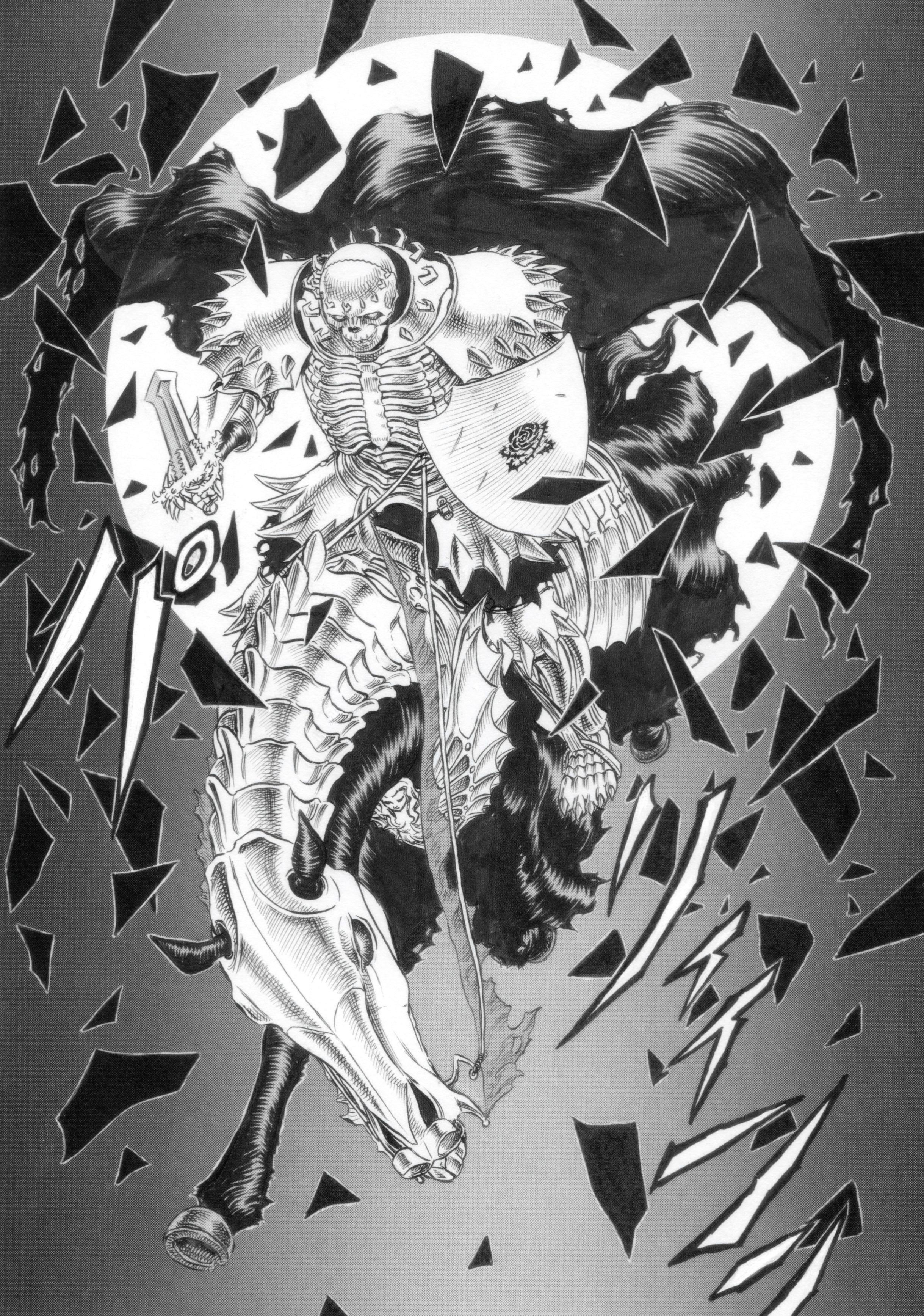 《剑风传奇》:骷髅骑士的身份与悲惨过往,原是千年前的帝国霸王