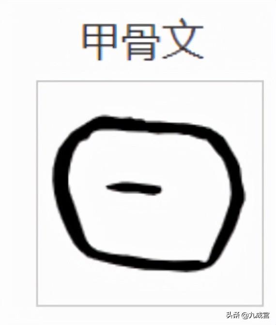 书法︱“冃”部同“日，九成宫，偏旁部首：51.