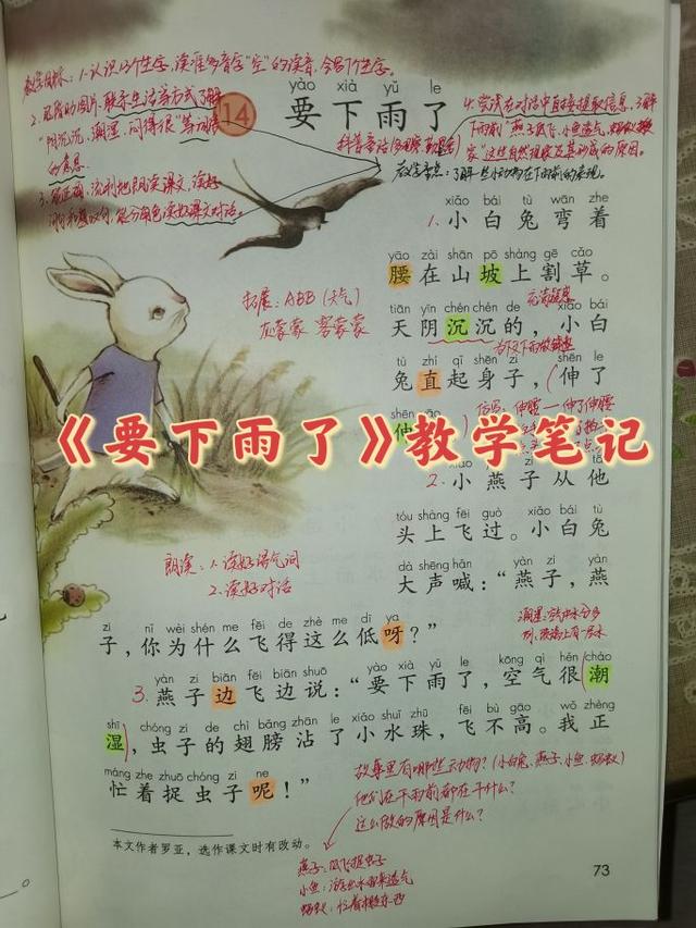 下雨前的自然现象有哪些，下雨前的自然现象有哪些画一画写一写（小学语文一年级下册《要下雨了》教学笔记）