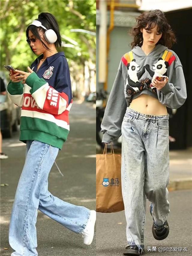 卫衣搭配什么裤子好看，卫衣配什么裤子好看女（到底配“牛仔裤”还是“运动裤”）