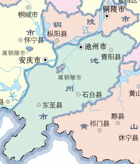 池州市属于哪个省，池州属于哪个省的城市（今日地名：安徽省池州市贵池区）