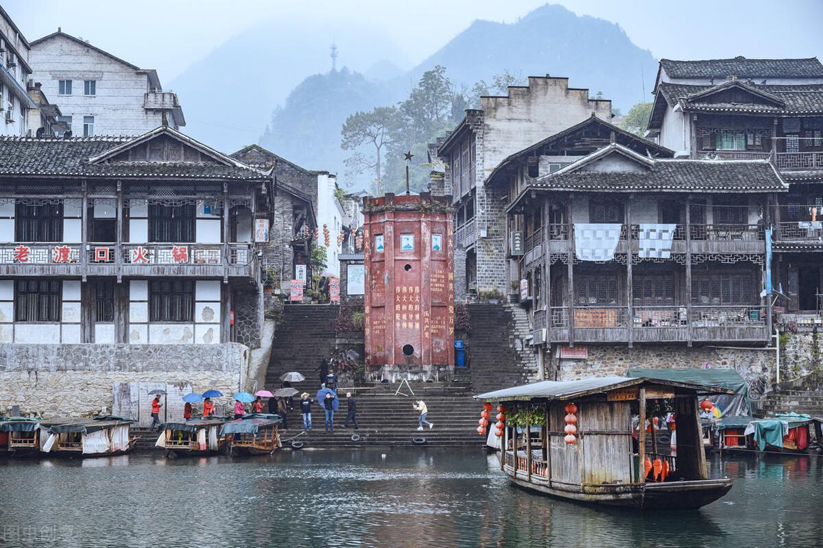探访家乡名胜古迹,湖南有一座古镇-风俗-荣耀易学