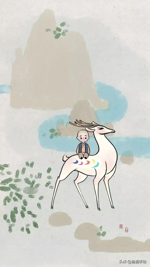 真人呆萌小和尚头像，可爱小和尚图片萌萌哒 头像（漫画里小和尚看着也太萌了）