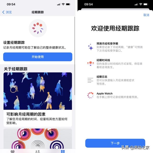 苹果自带健康app不见了（用iPhone监测女性经期孕期）