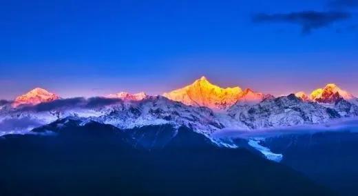 世界上最长的山脉是什么，世界最长的山脉（祖国大好河山欣赏之卡瓦格博峰）