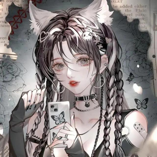 玲娜贝儿星黛露闺蜜头像，闺蜜头像系列?星黛露与玲娜贝儿✨?画师:别抢我的烧烤（微信闺蜜头像，苦短／甜长）