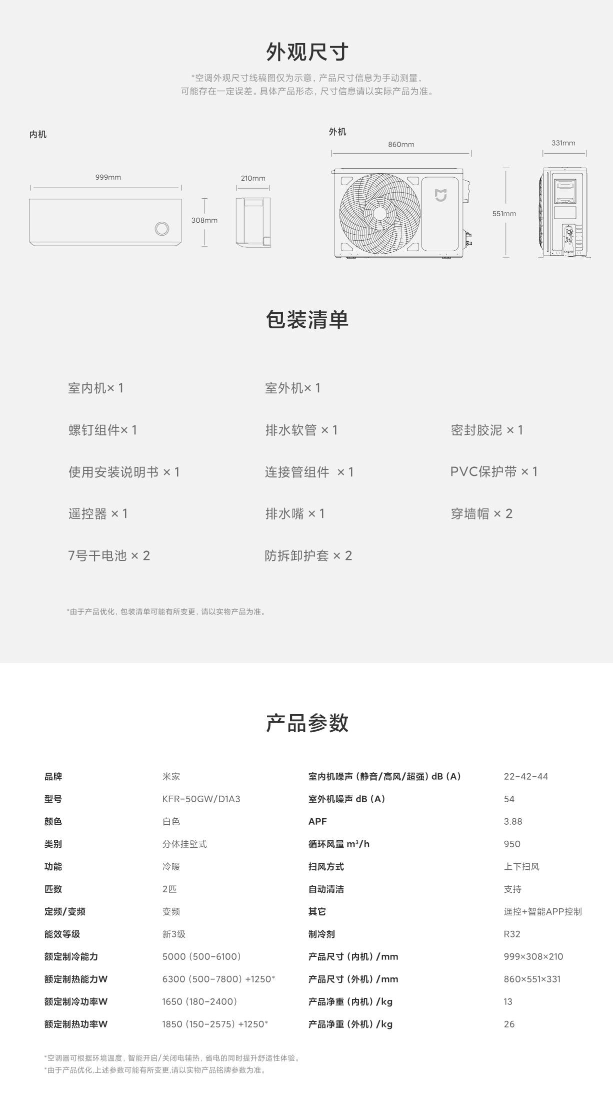 挂机空调尺寸(自己家用的空调买什么样的好)