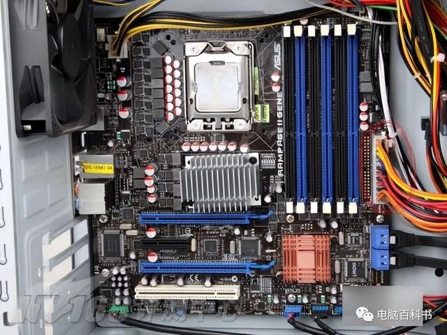 电脑主板线怎么插图解，教你认识主板插线（小白也能自己组装电脑）