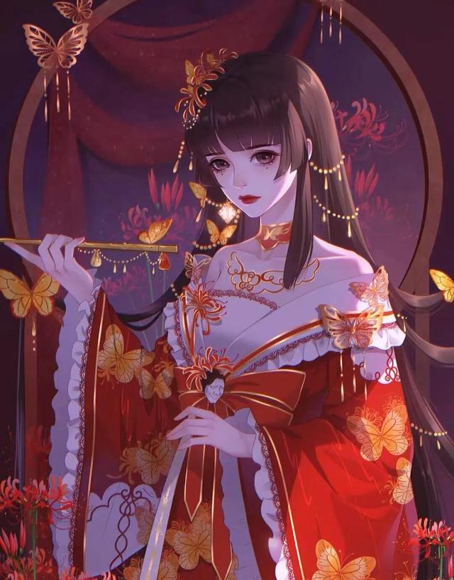 古风美人，古风美人绘画（古风美人的唯美句子图片）