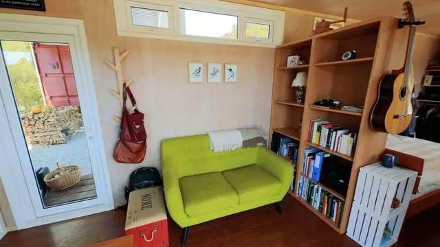 40尺高柜集装箱内尺寸，40尺高柜集装箱内尺寸加车子高度有多少（生活在仅有40尺内的集装箱里）