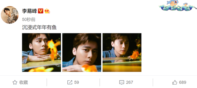 虎的成语吉祥语，李易峰跟金鱼合影（虎成语大全四字吉祥语）