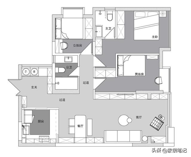 100种舒服的北欧风格，但是居住起来特别舒服