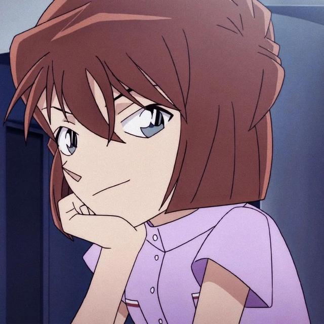 名侦探柯南里面的小哀头像，100张灰原哀头像合集