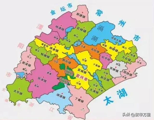 江苏宜兴地理位置图片