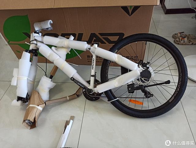 自行车安装教程，网购的折叠自行车按照教程（安装新买的山地车）