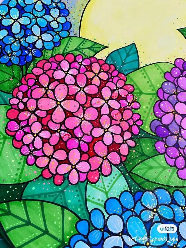 秋天最简单的画，简单秋天的简笔画方法（50张马克笔色彩丰富的秋天主题装饰画）