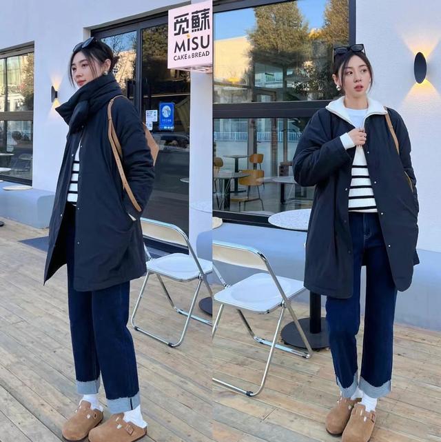 牛仔裤配什么上衣好看，牛仔裤配什么上衣（\