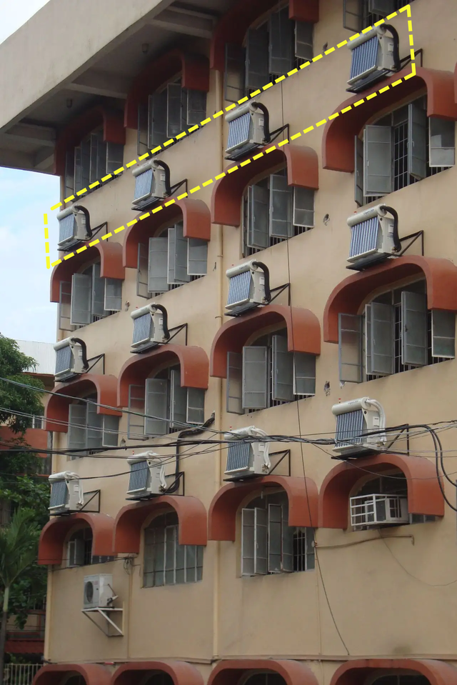 空调节能模式省电吗，1.5匹的空调一小时多少电（空调外机挂太阳能板）