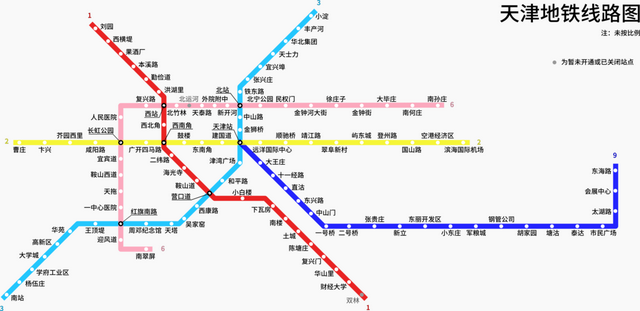 天津地铁规划图，喜讯！天津又添新地铁（预计2023年通车）