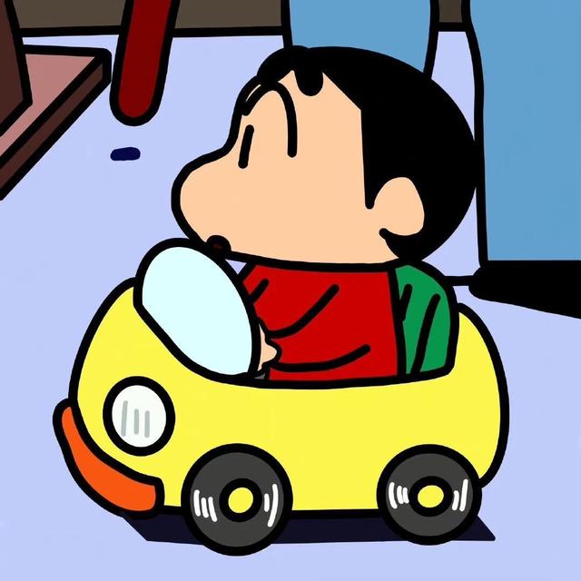 蜡笔小新的情侣头像，蜡笔小新可爱情侣头像微信（敲可爱の蜡笔小新系列情侣头像）