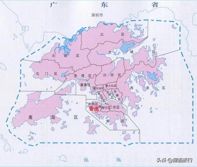 香港的岛屿在哪里，香港最大岛屿大屿山属于离岛区和荃湾区