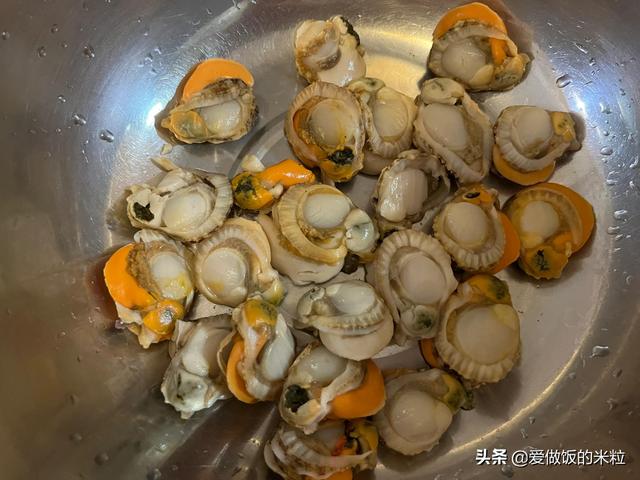怎样炒扇贝肉好吃又简单，家吃和过年招待客人都可以