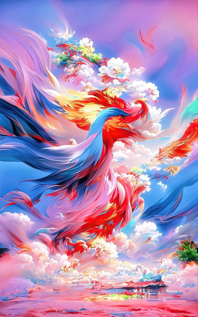 凤凰现 万事吉#壁纸|头像|背景图#67