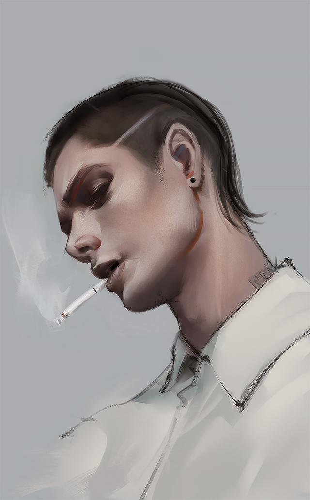 简约高级感头像，简约高清高级感系列微信（凸显简约高级感的手绘头像）