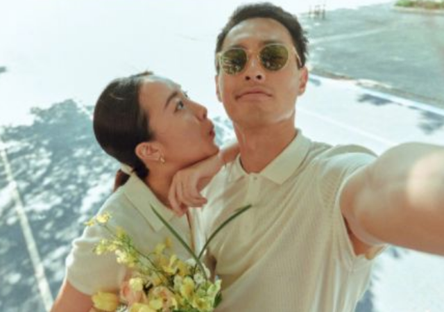 杨佑宁老婆，杨祐宁与妻子庆结婚纪念日（老婆穿泳装身材超好）