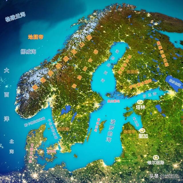 波罗的海三国地图，波罗的海三国旅游线路（波罗的海三国为何恨俄罗斯）
