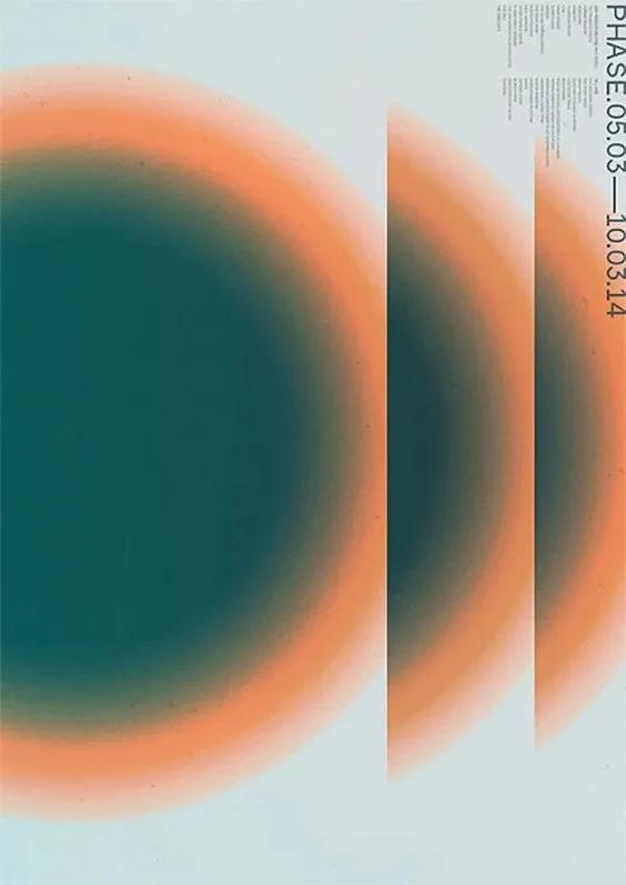 渐变构成图片作业，渐变构成图片设计作业分享展示（画面缺乏层次感）