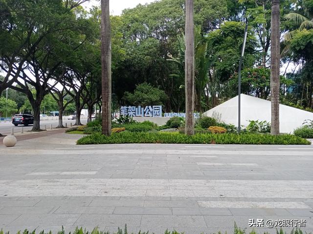 可惜了，新近开放的这个小公园，位于深圳中心区，却华而不实