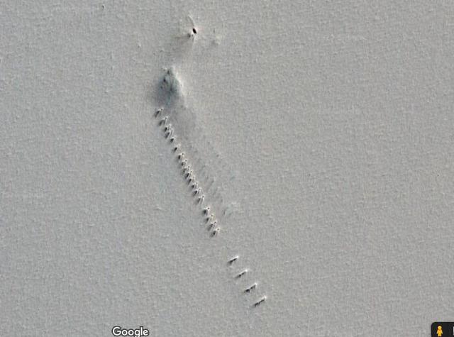 谷歌地球拍到的诡异景象，28个在谷歌地图上发现的诡异场景