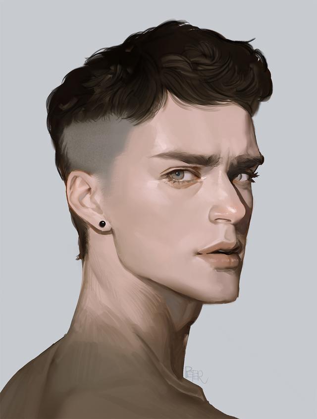 简约高级感头像，简约高清高级感系列微信（凸显简约高级感的手绘头像）