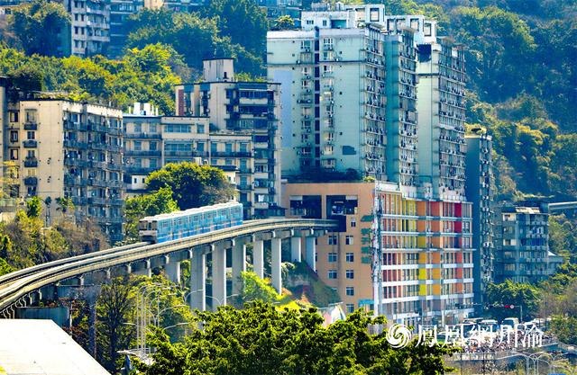 轻轨2号线全线站点线路图，新风貌丨打卡重庆轨道交通“最美车站”②单轨2号线