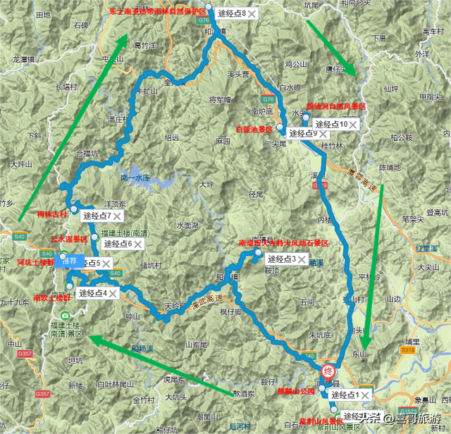 漳州龙海自驾旅游攻略，福建漳州市南靖县值得游玩的旅游景点有哪些