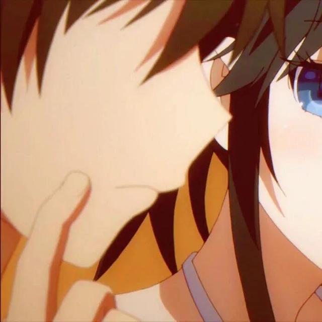 动漫情侣头像ins高级质感，动漫情头#ins微信（好看的动漫情头丨“满眼都是你”）