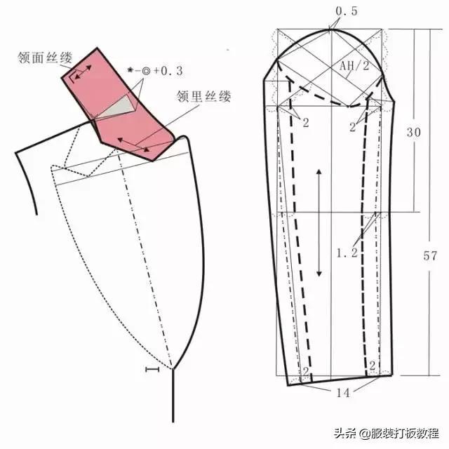 手工纸衣服怎么剪，手工纸衣服怎么剪纸（4款翻领双面羊绒外套纸样分享才智服装技术）